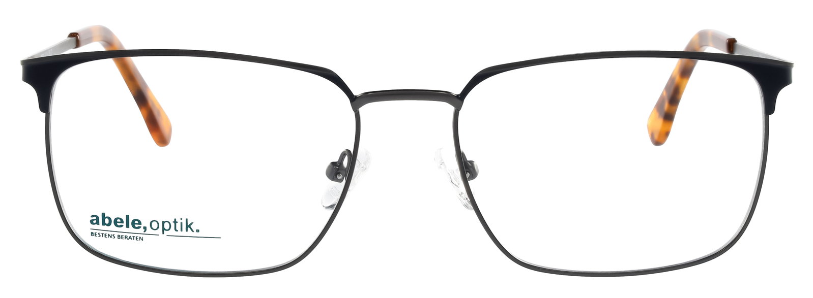 abele optik Brille dunkelblau / gun  für Herren 150381